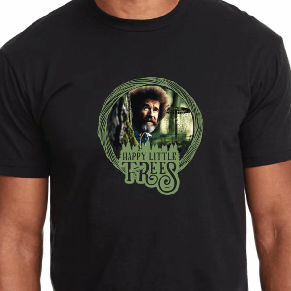 Happy Little Trees Black